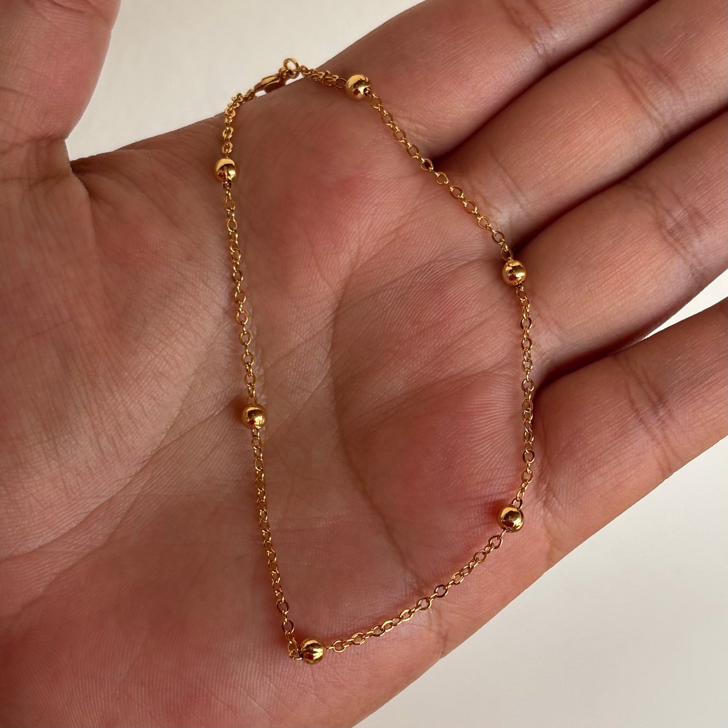 Bead Chain Anklet