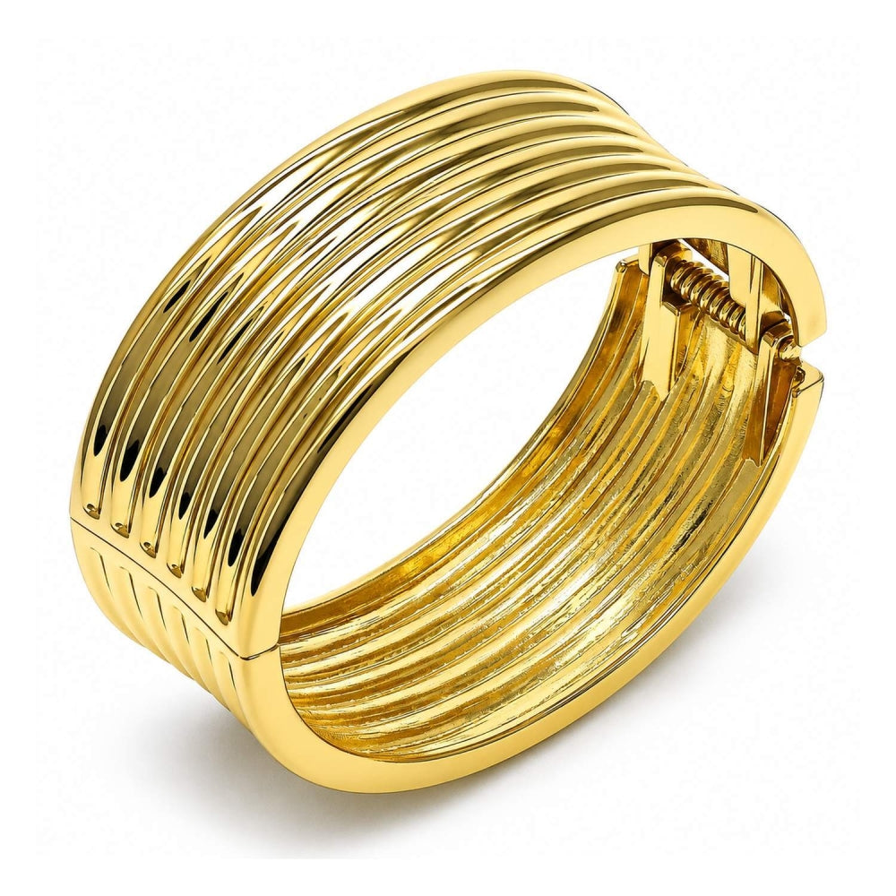 Oro Laminado Individual Bangle, Gold Filled Style Polished, Golden Finish