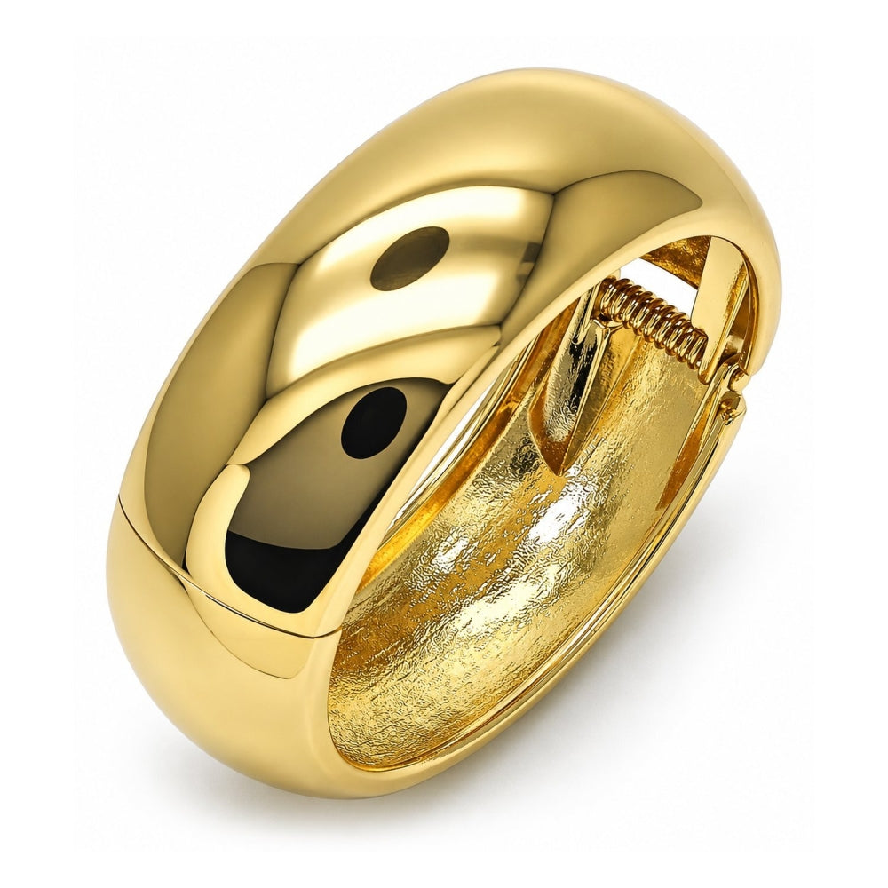 Oro Laminado Individual Bangle, Gold Filled Style Polished, Golden Finish