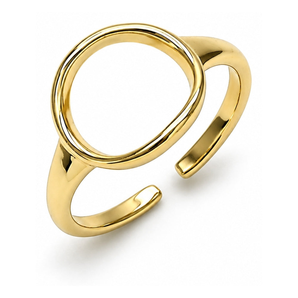 Oro Laminado Elegant Ring, Gold Filled Style Polished, Golden Finish