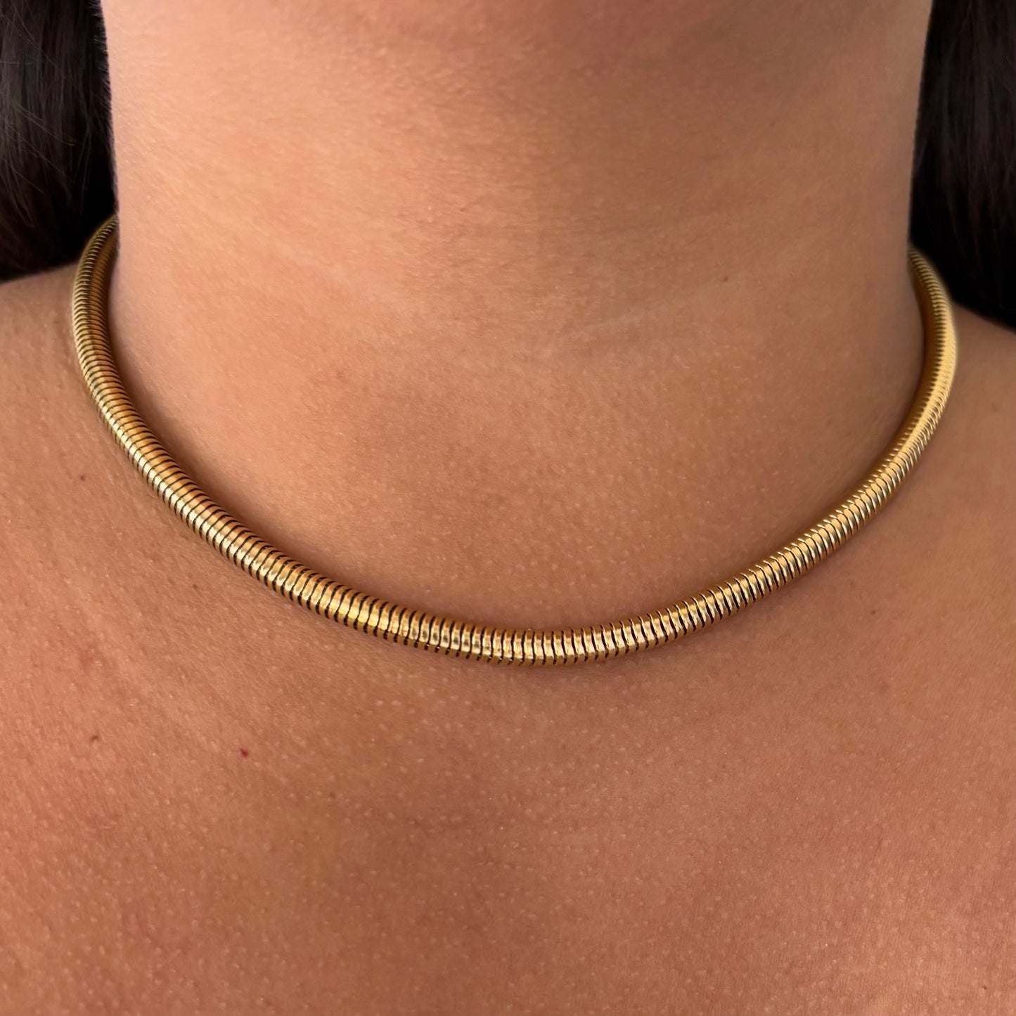 Thick Snake Chain Necklace