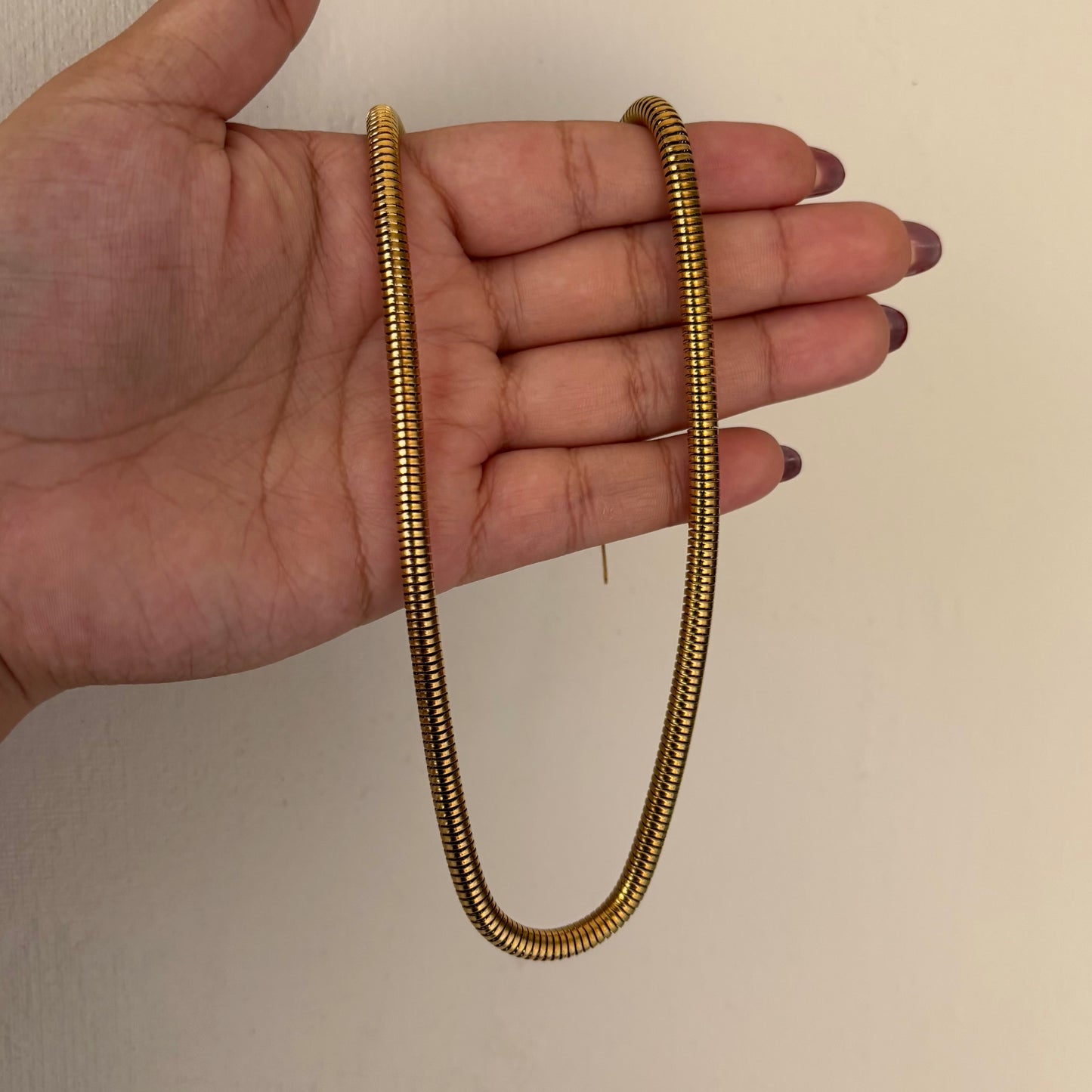 Thick Snake Chain Necklace