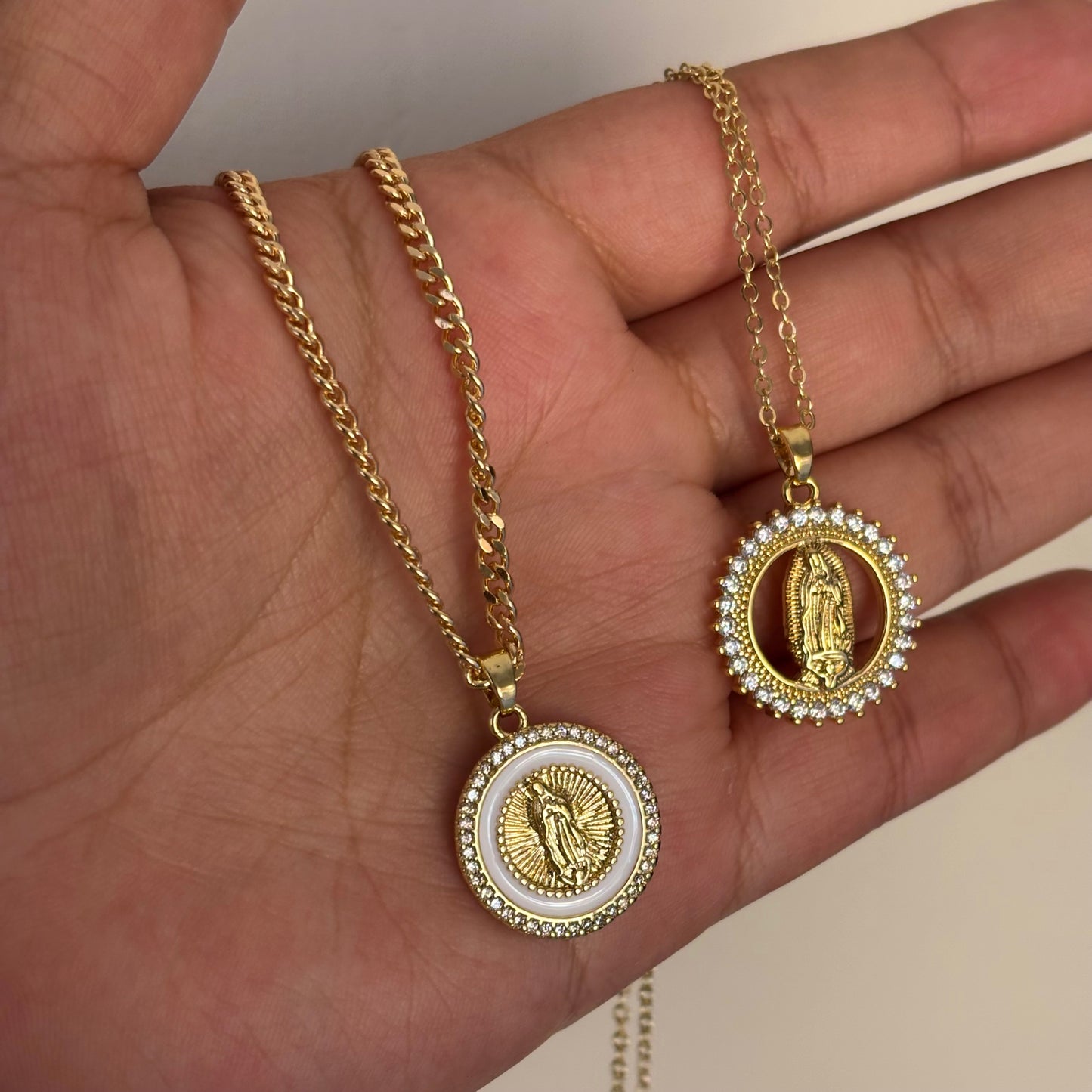 Virgen De Guadalupe Necklace