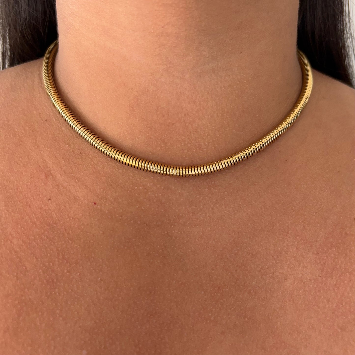 Thick Snake Chain Necklace