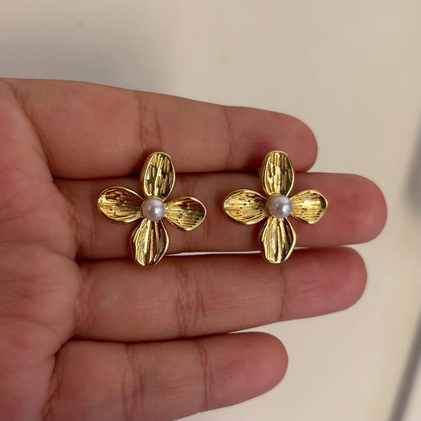 Blossom Pearl Studs