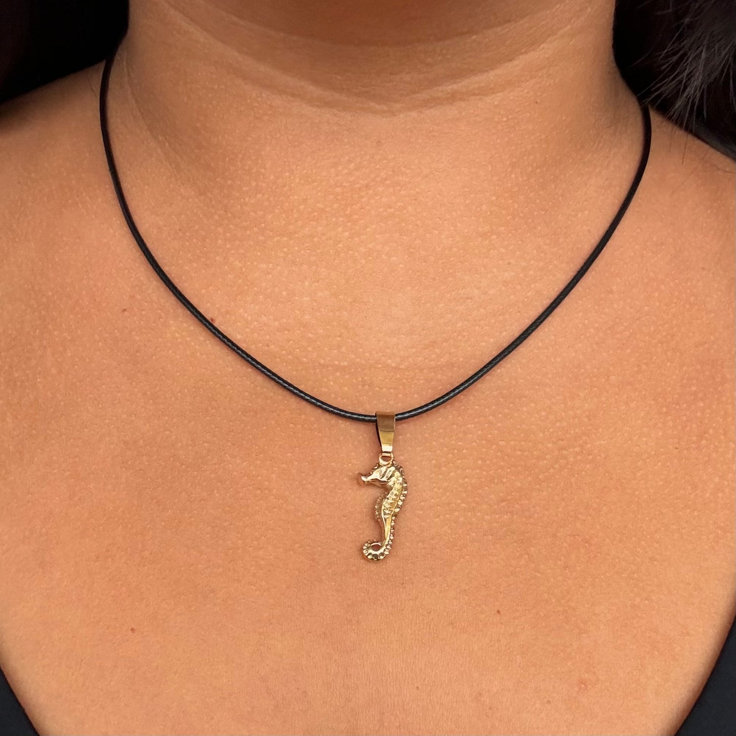 Seahorse Cord Necklace