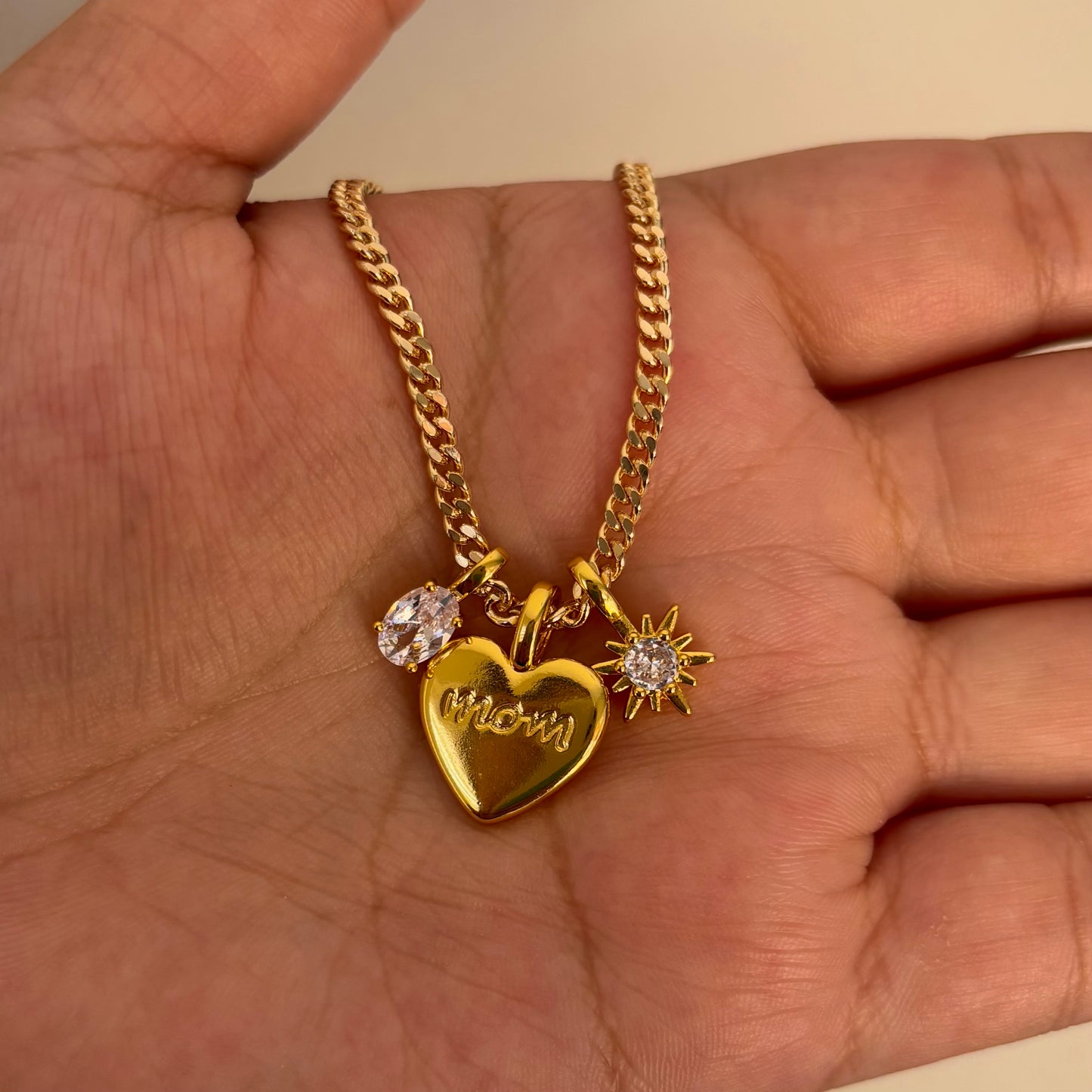 Mom Charm Necklace