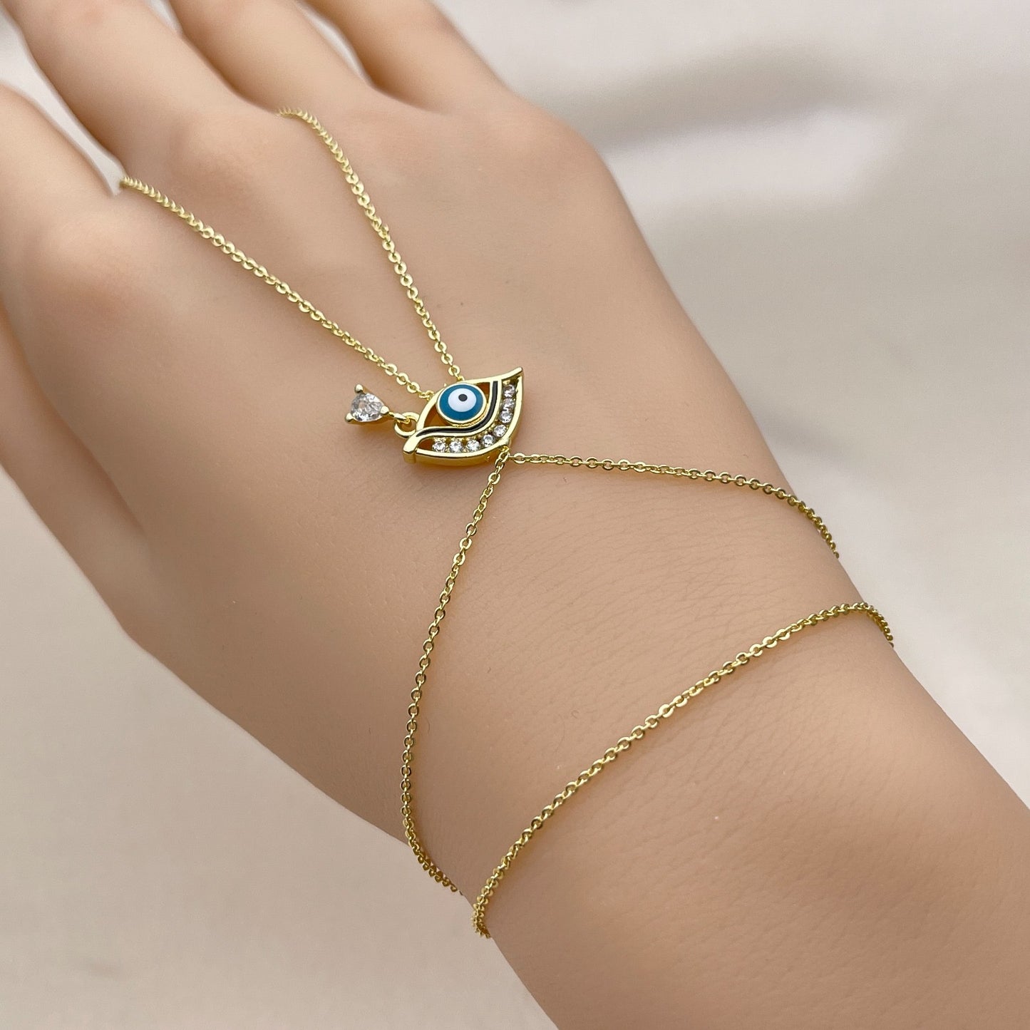 Blue Evil Eye Bracelet