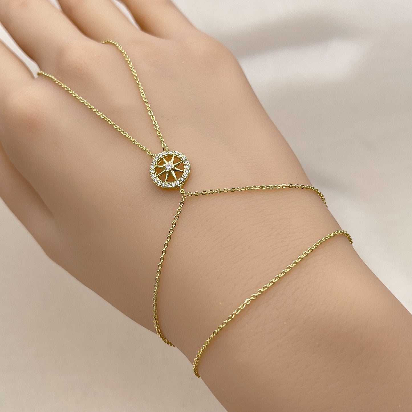 Star Compass Hand Chain