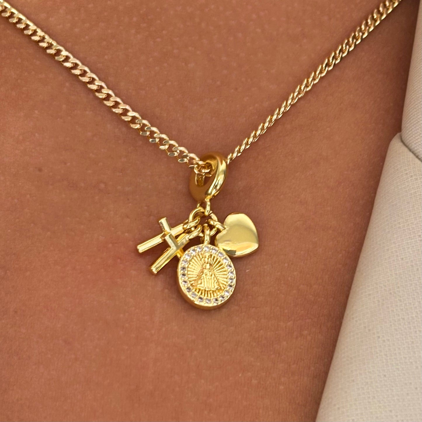 Cross Charm Necklace