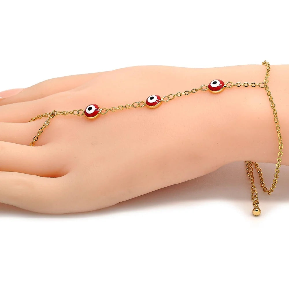 Red Evil Eye Hand Chain