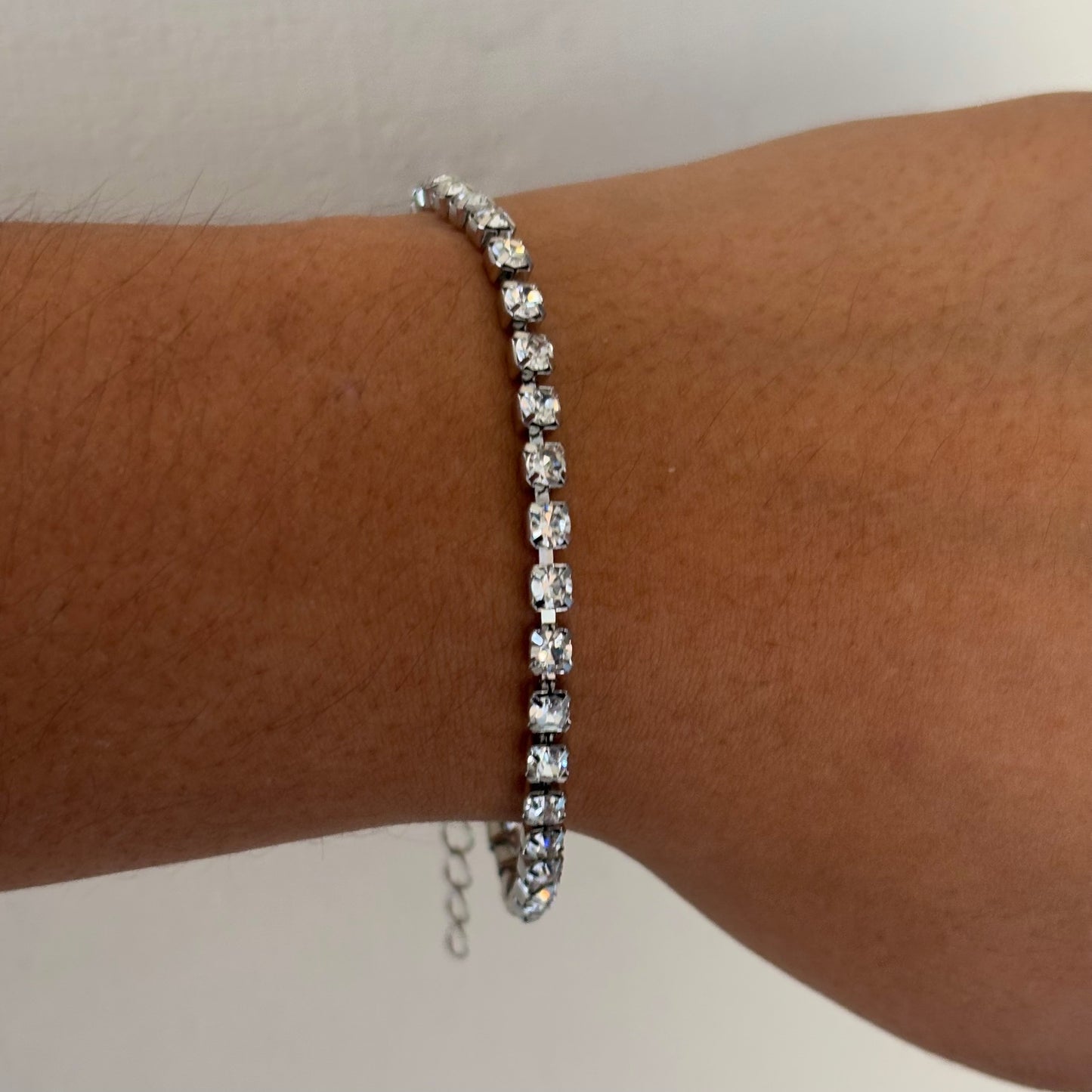 Silver Tennis Bracelet