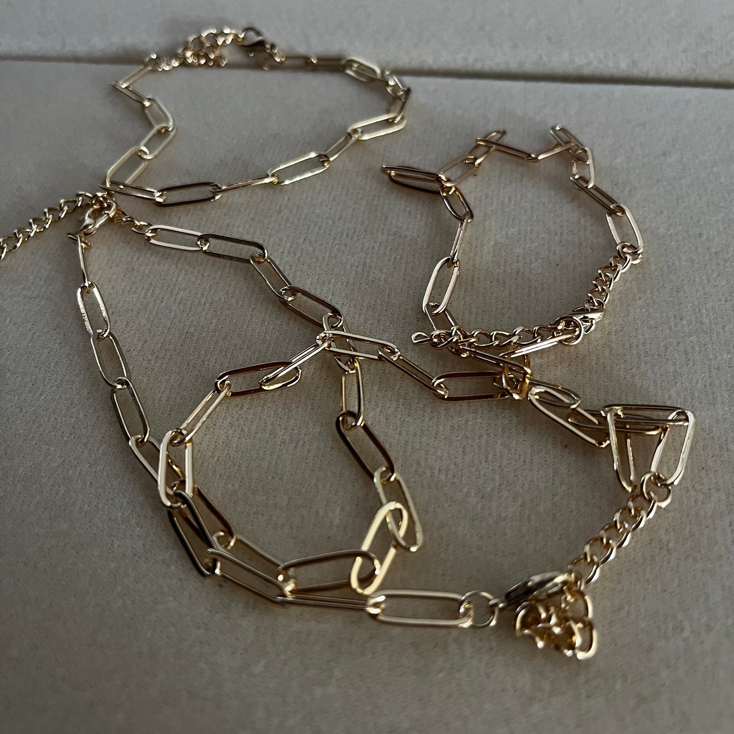 Paperclip Chain Bracelet