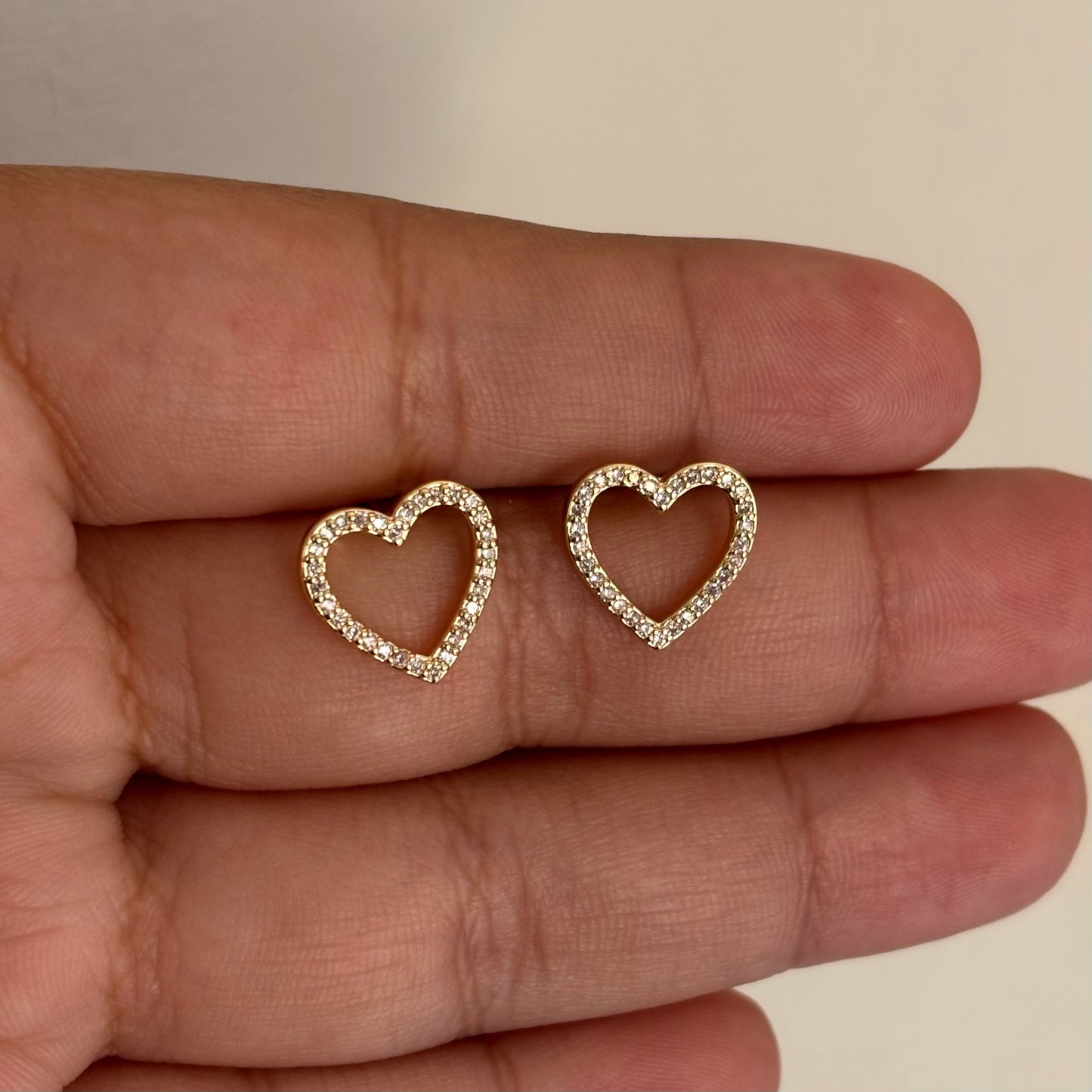 Heart Studs