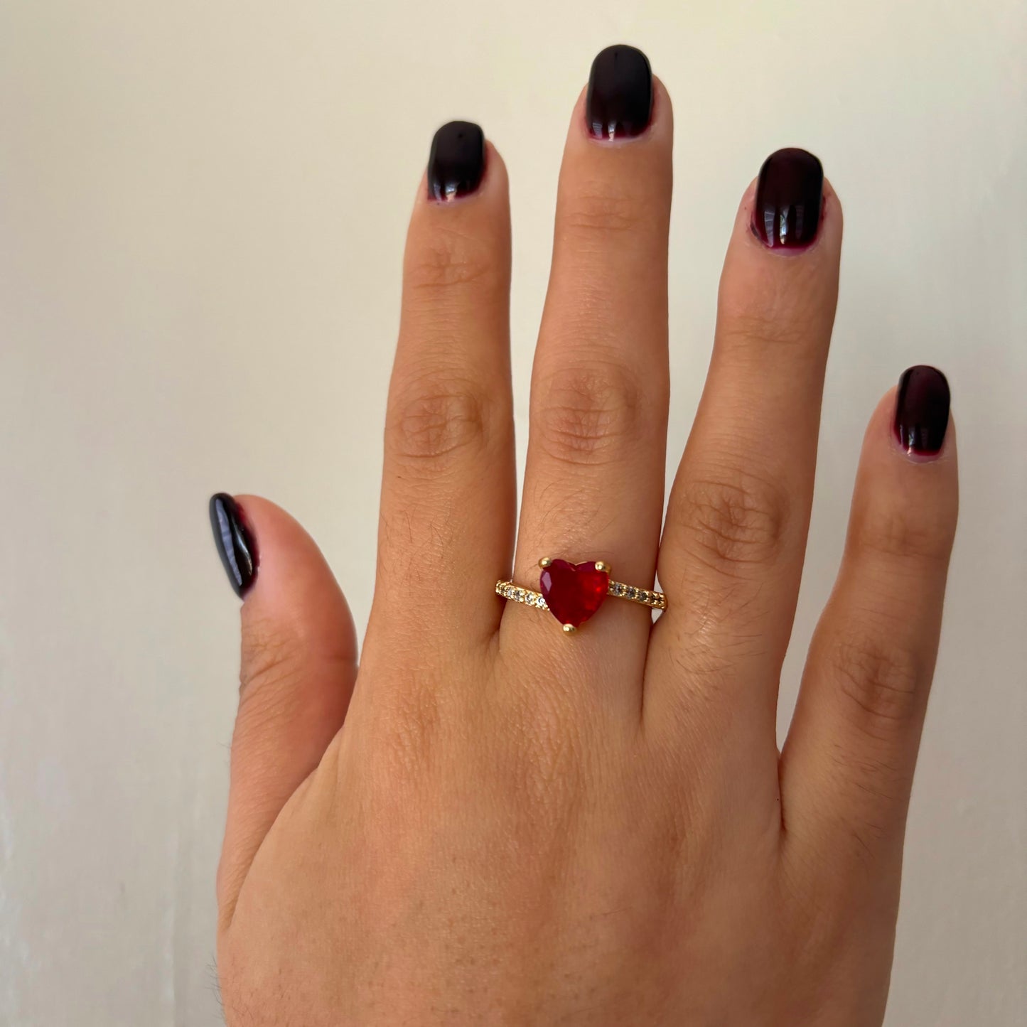 Red Heart Ring