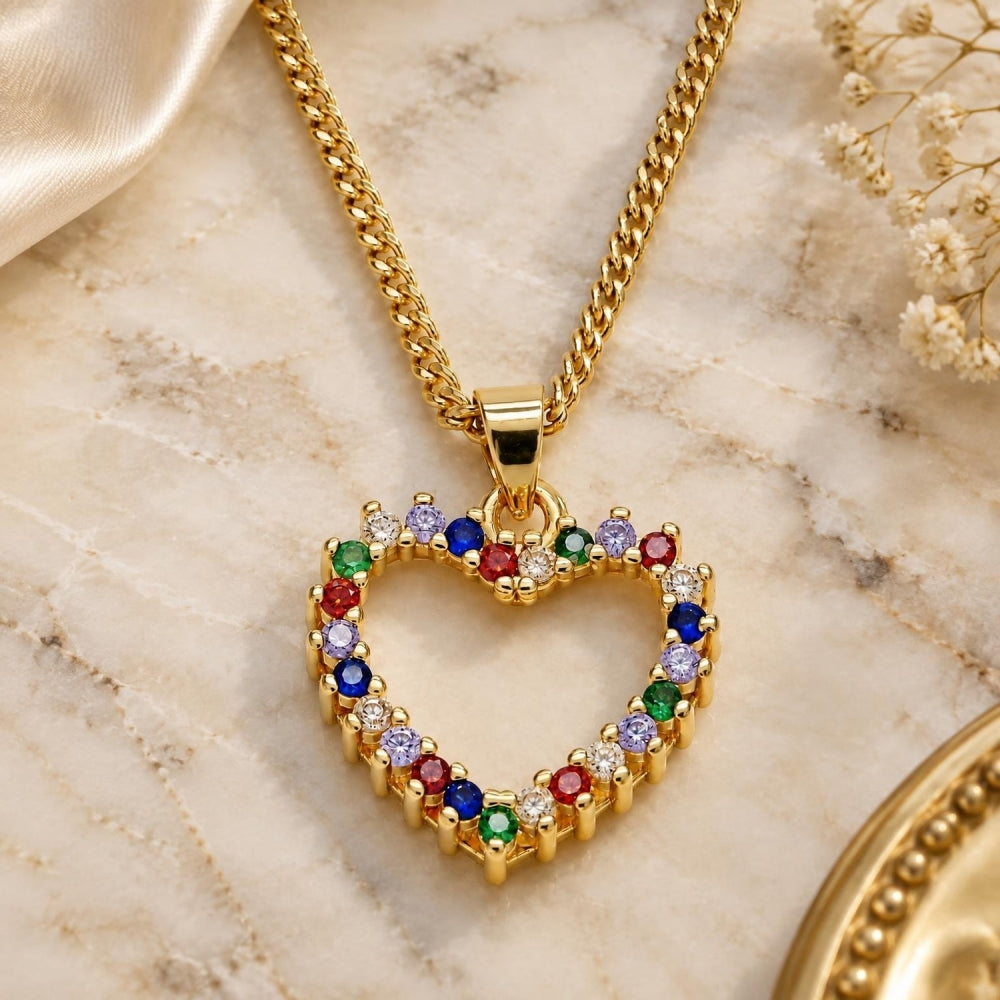 Oro Laminado Pendant Necklace, Gold Filled Style Polished, Golden Finish
