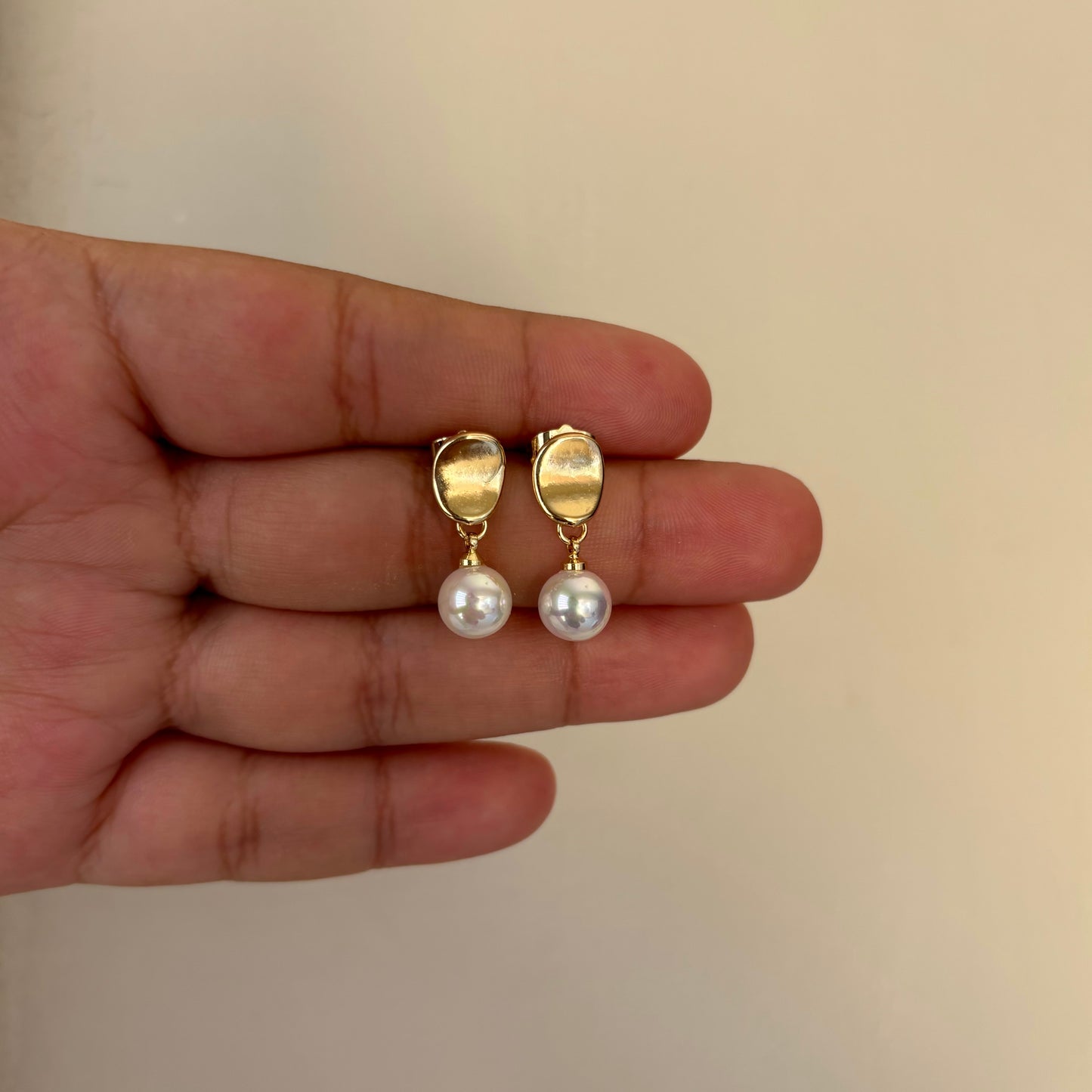 Pearl Stud Earrings