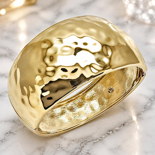 White Gold Filled Individual Bangle, Polished, Rhodium Finish