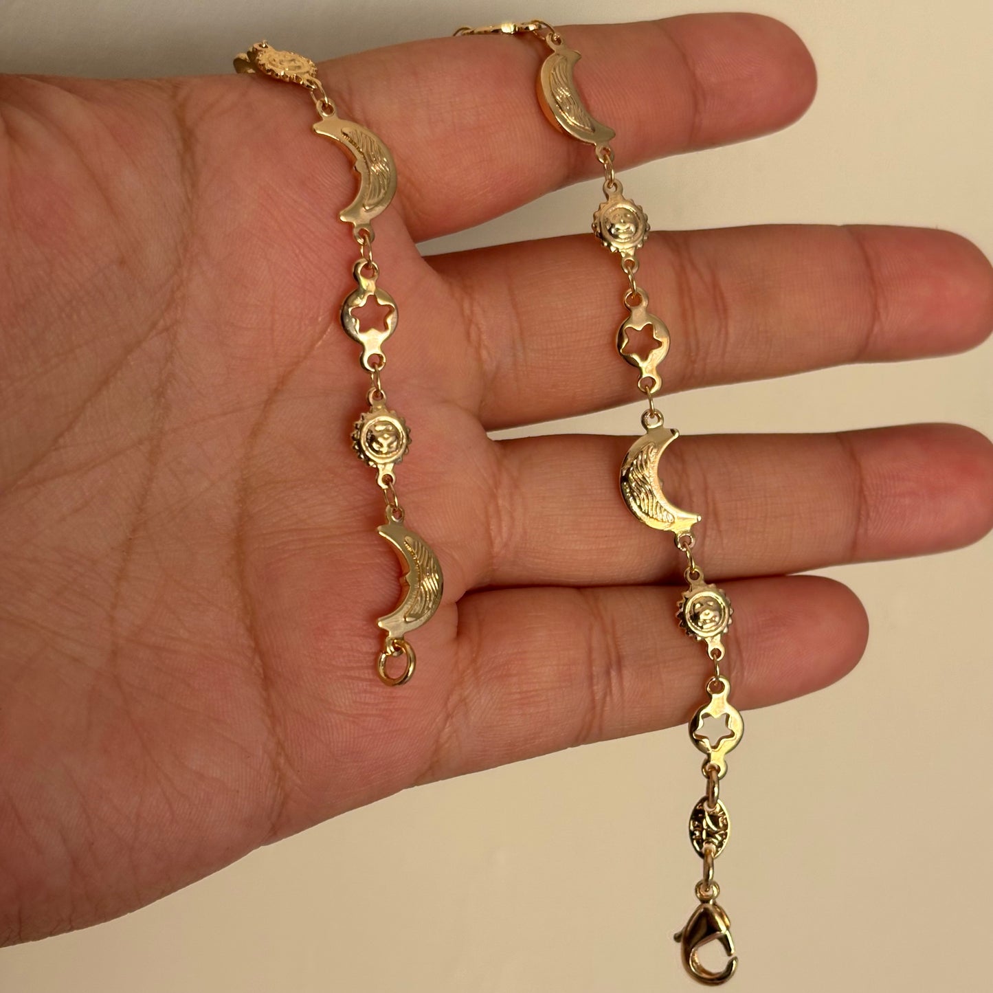 Sun & Moon Anklet