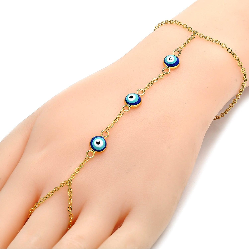 Evil Eye Hand Chain