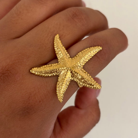 Large Starfish Ring