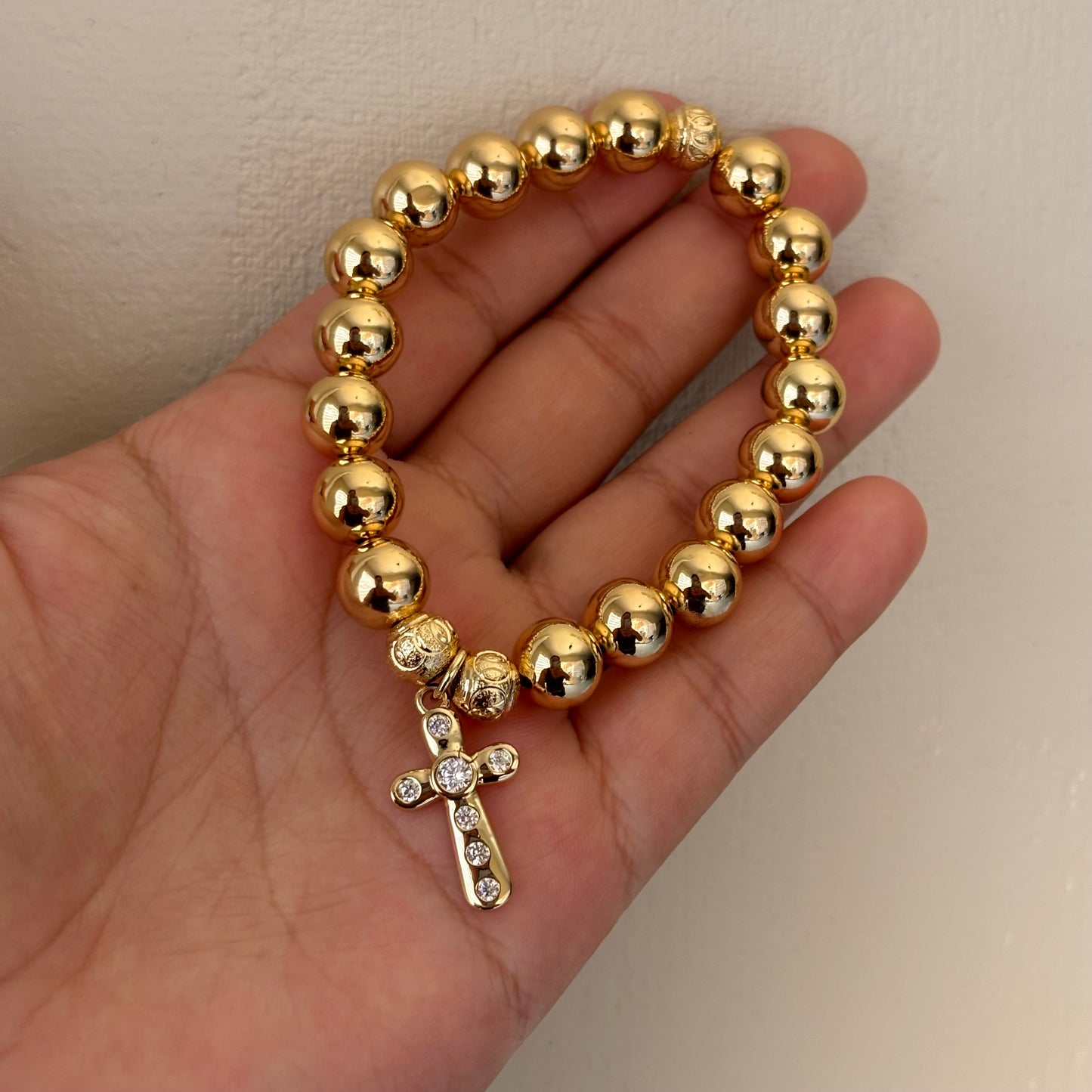 Chunky Cross Bracelet