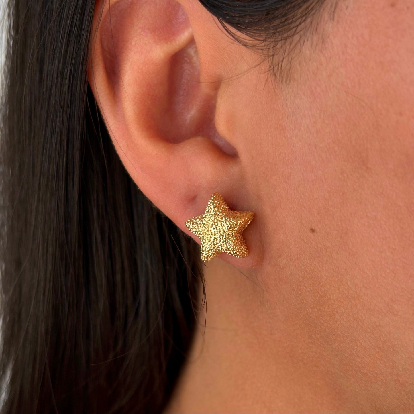 Chunky Star Studs