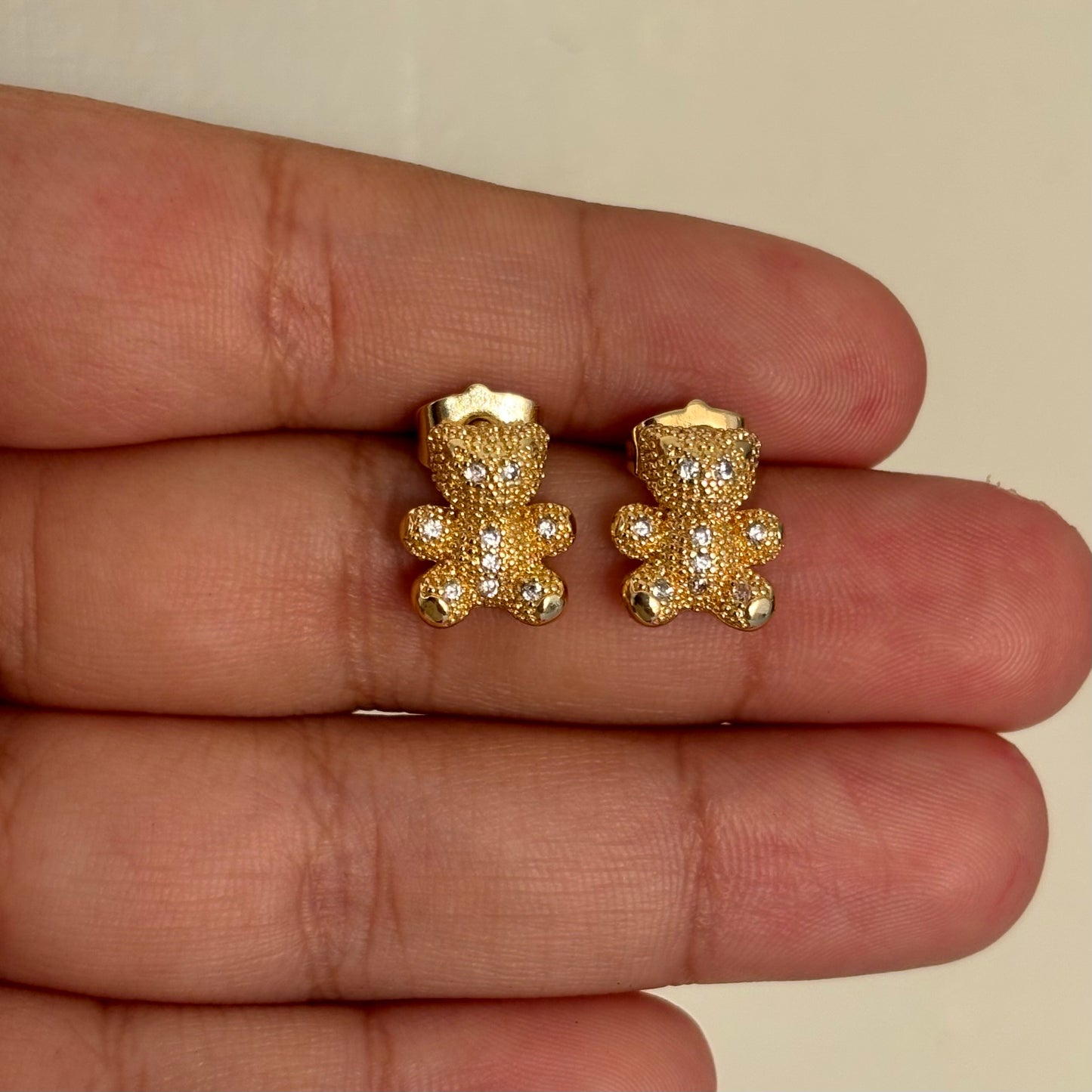 Teddy Bear Studs