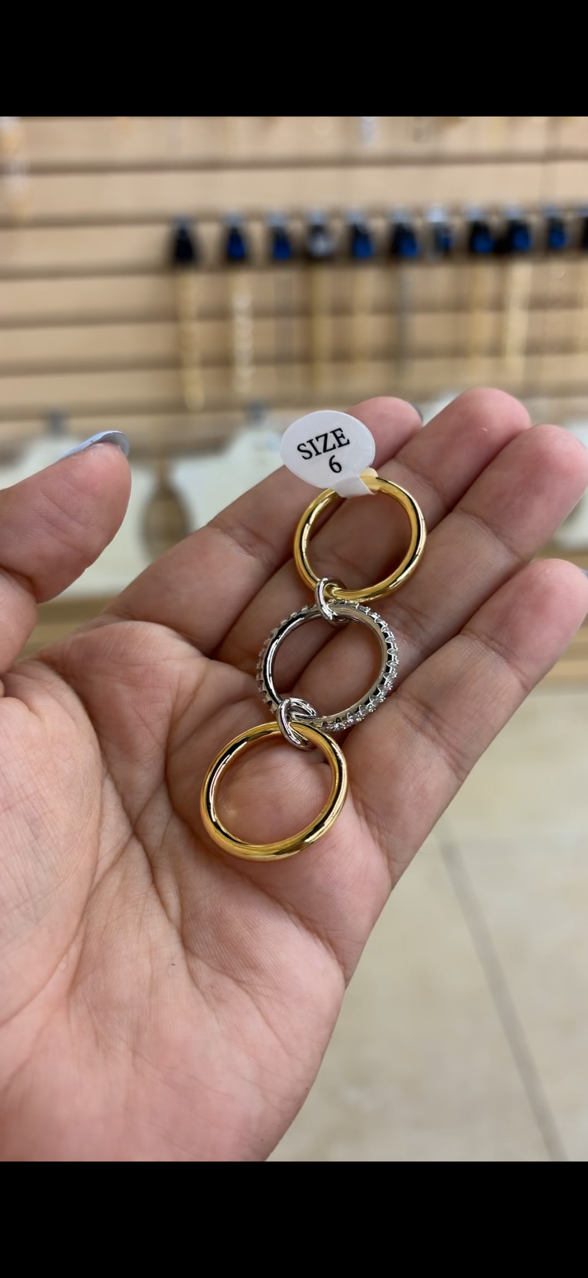 Two Tone Stackable Ring