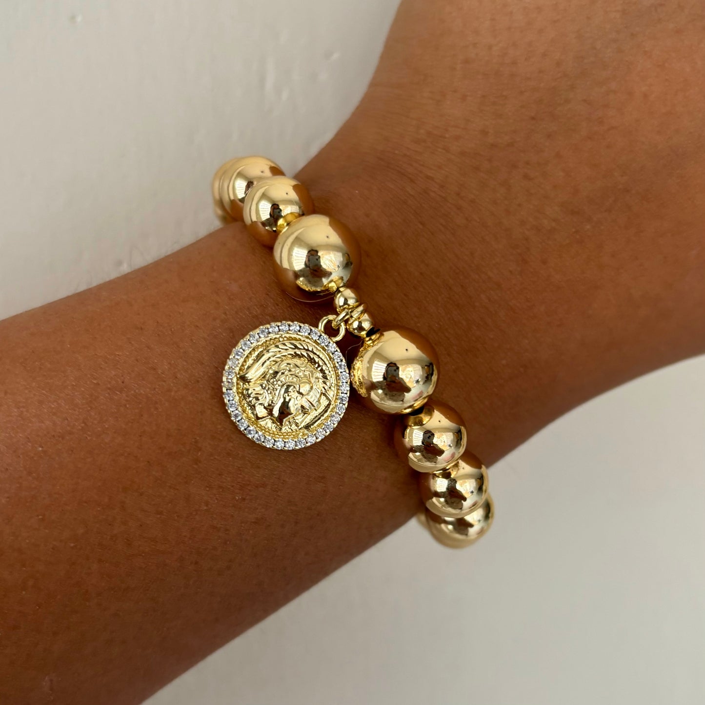 Chunky Coin Bracelet