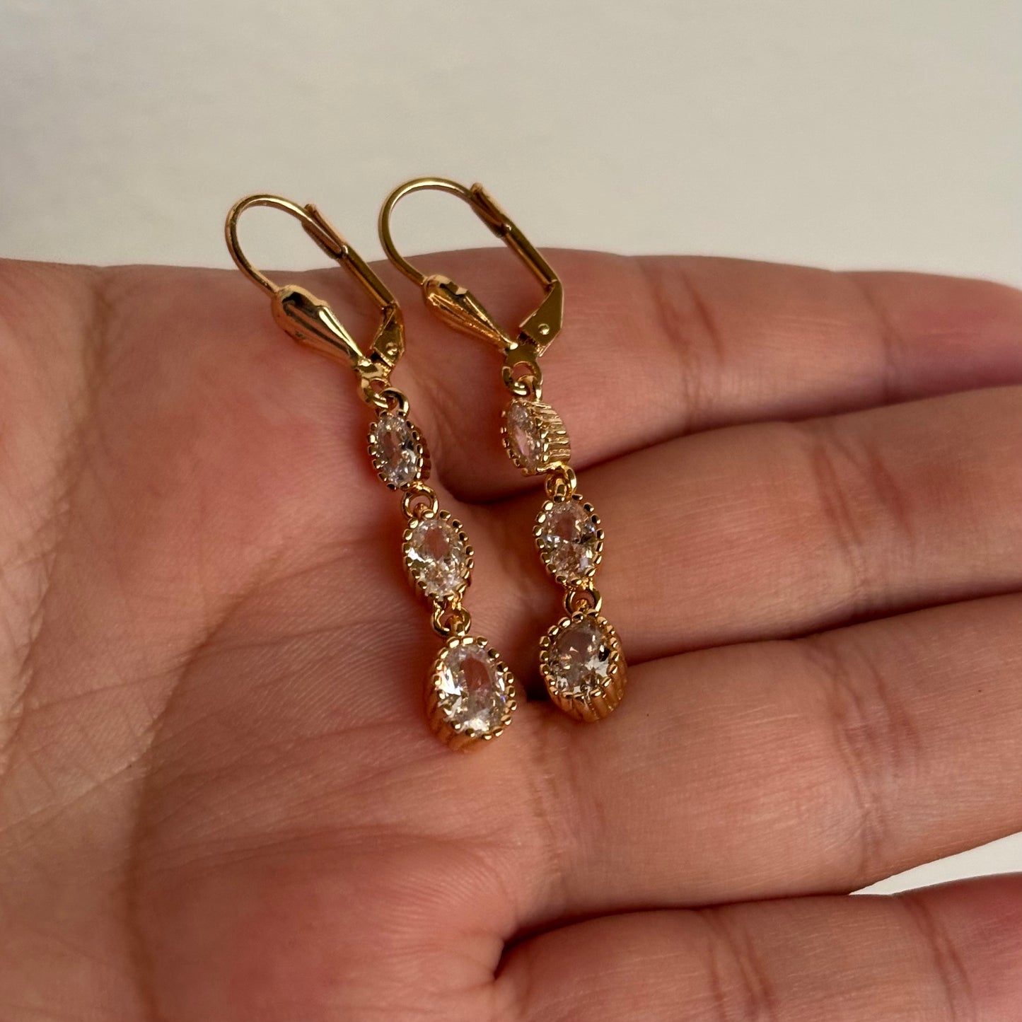 Crystal Dangle Earrings