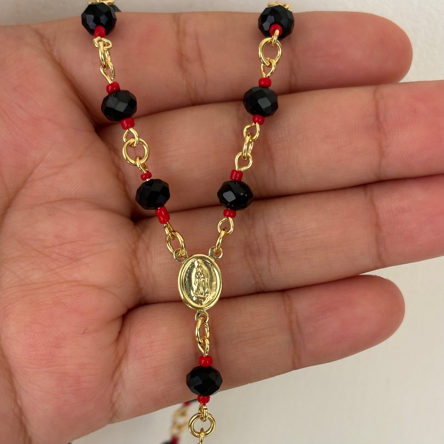 Red & Black Rosary