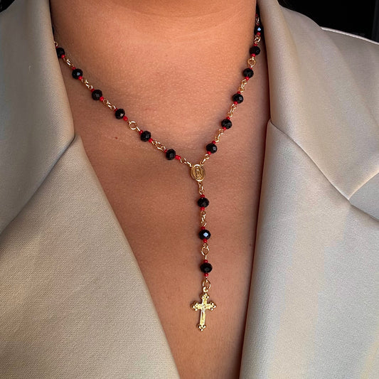 Red & Black Rosary