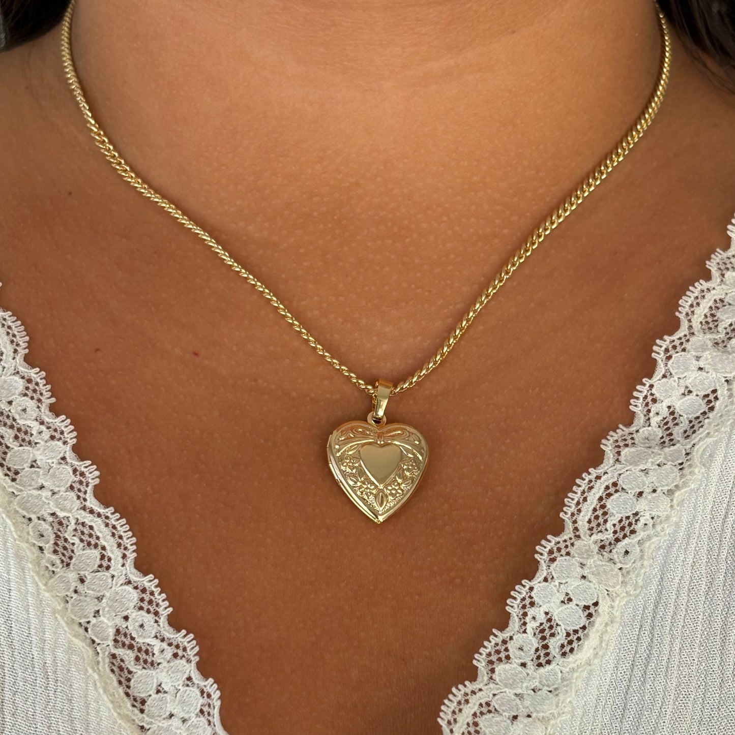 Heart Locket Necklace