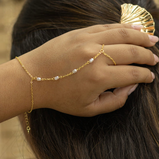 Pearl Hand Chain
