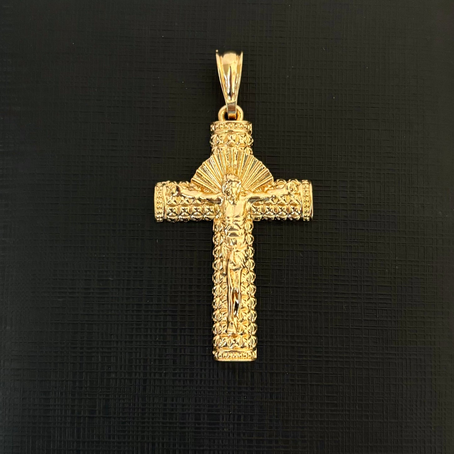 Jesus + Cross Pendant