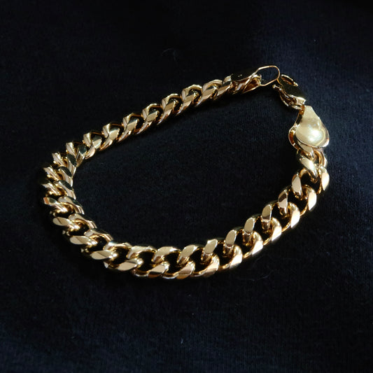 8mm Cuban Chain Bracelet