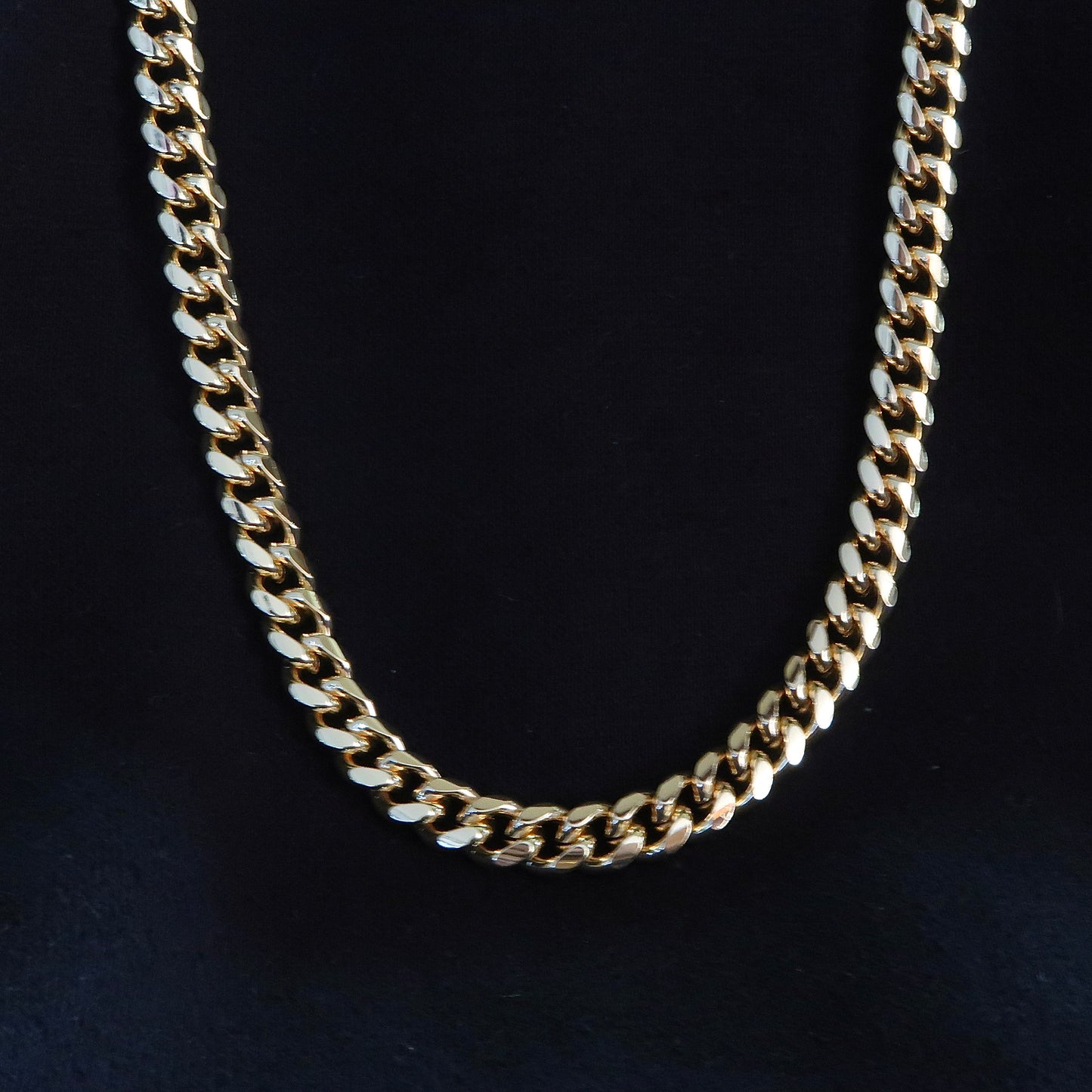 8mm Cuban Chain Set