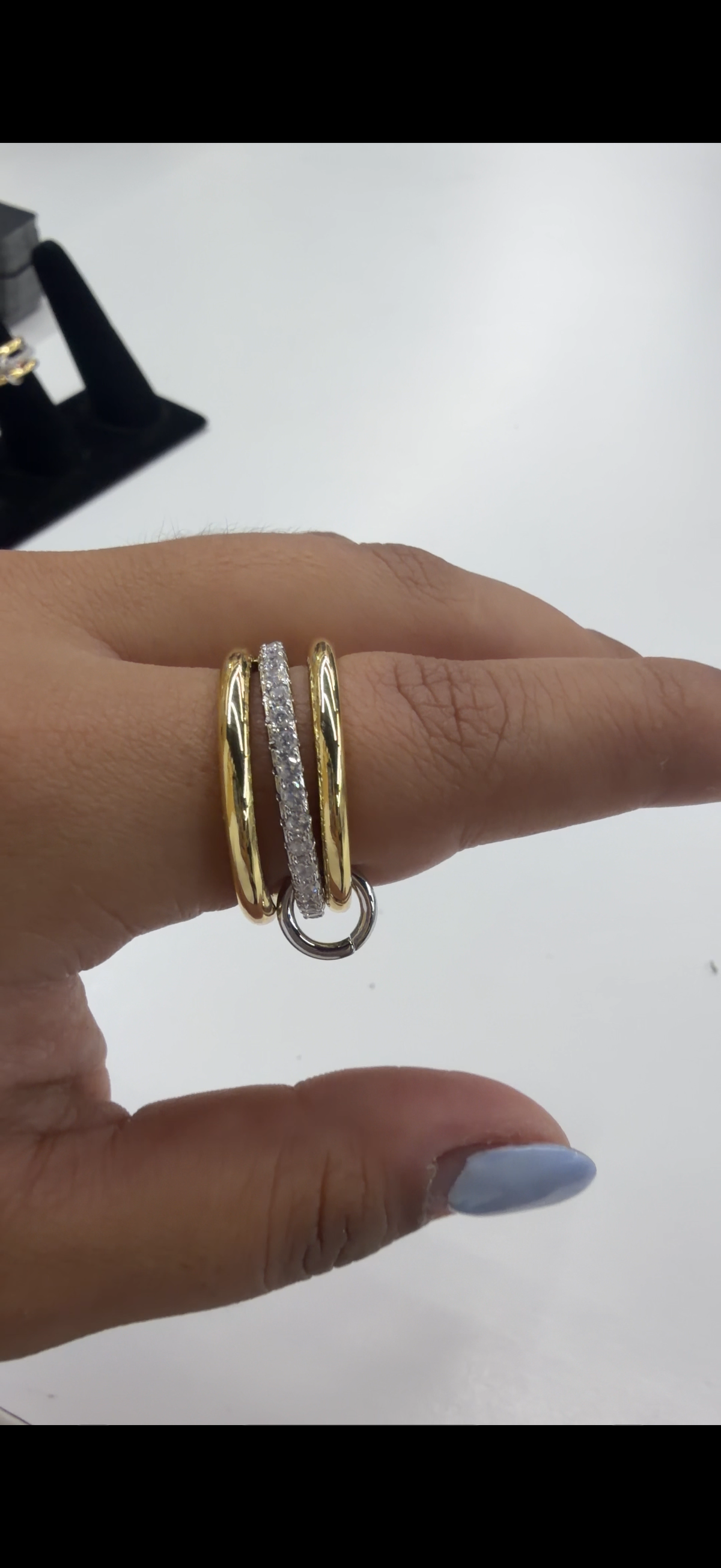 Two Tone Stackable Ring