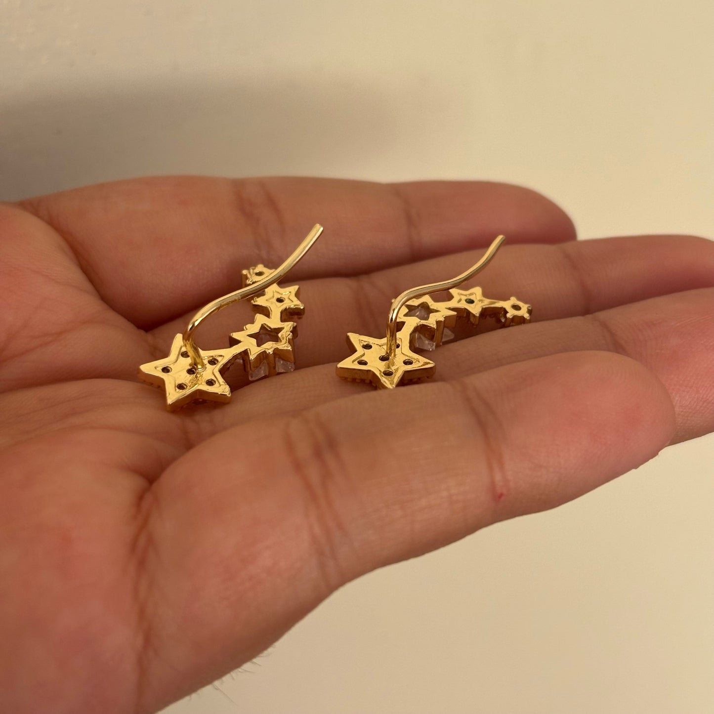 Star Ear Climber Earring