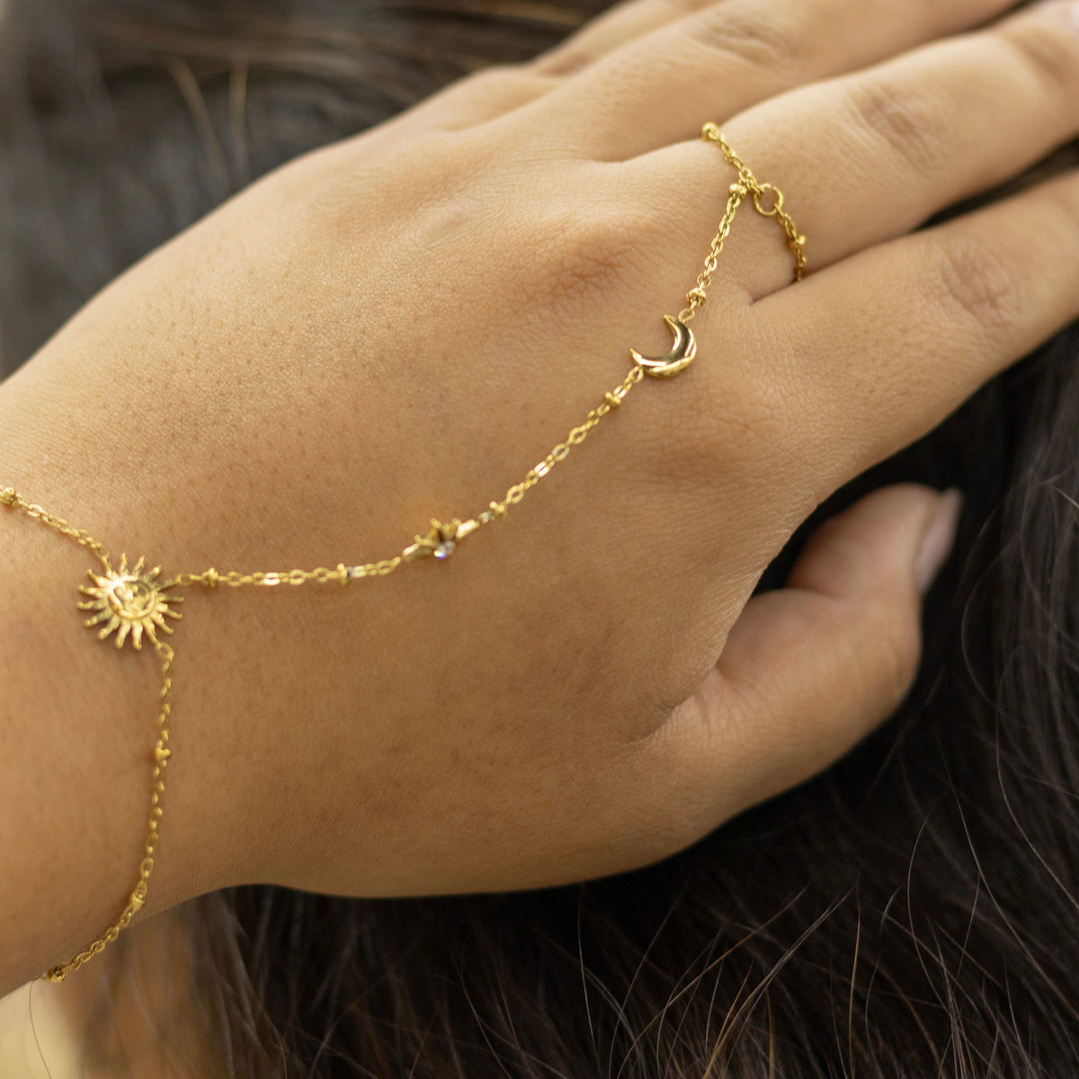 Sun Hand Chain