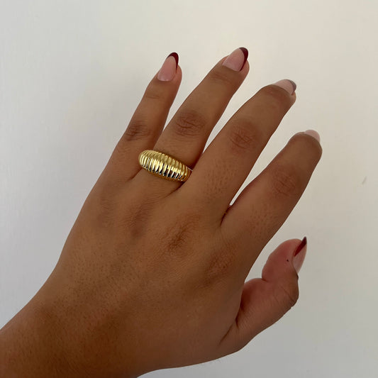 Gold Chunky Ring