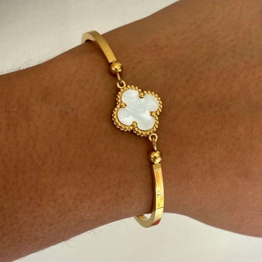 White Clover Bracelet