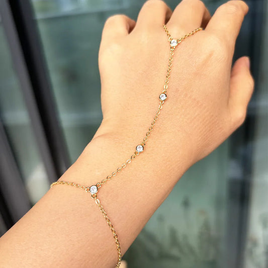 4 Sparkle Hand Chain