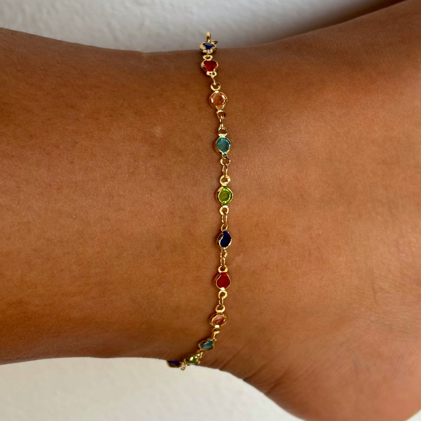 Multicolor Anklet