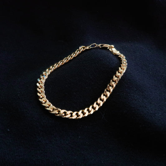 6mm Cuban Chain Bracelet