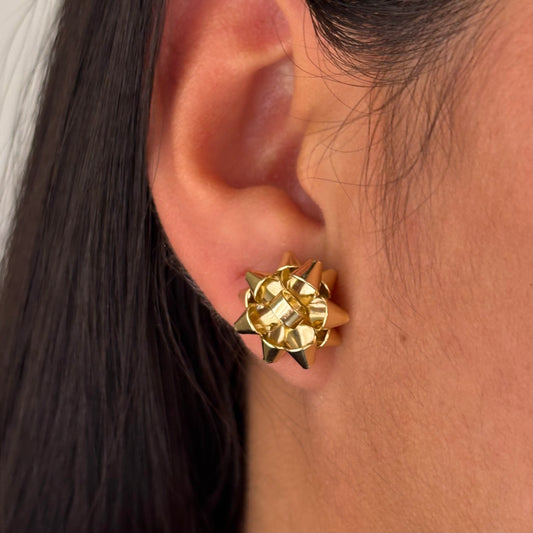 Festive Bow Studs