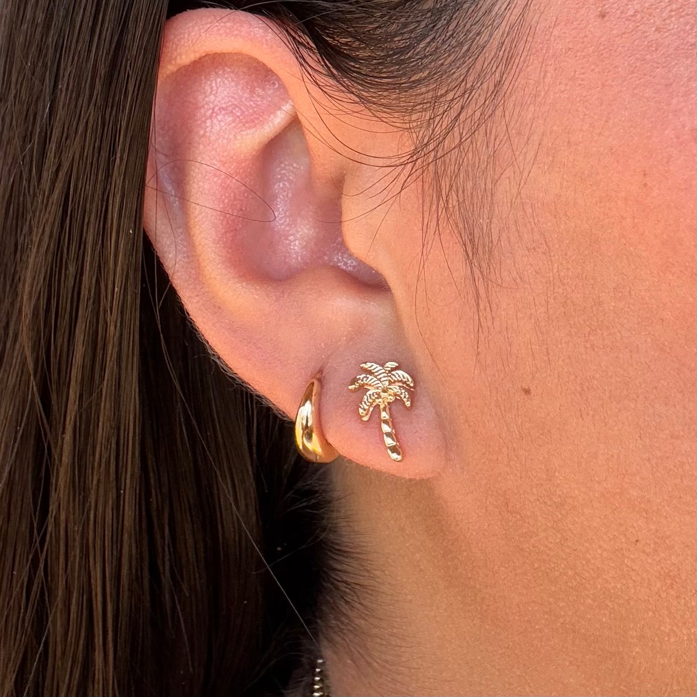 Palm Tree Studs