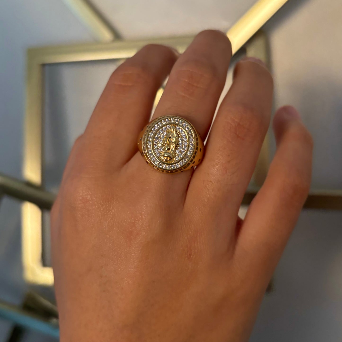 Virgen De Guadalupe Ring