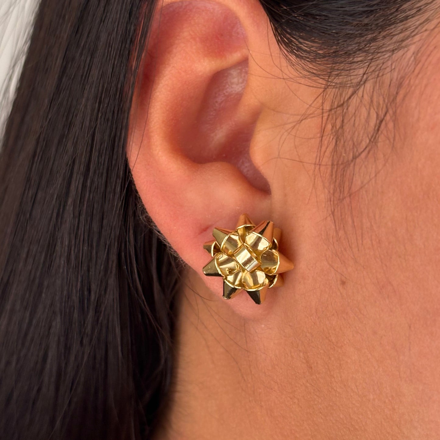 Festive Bow Studs